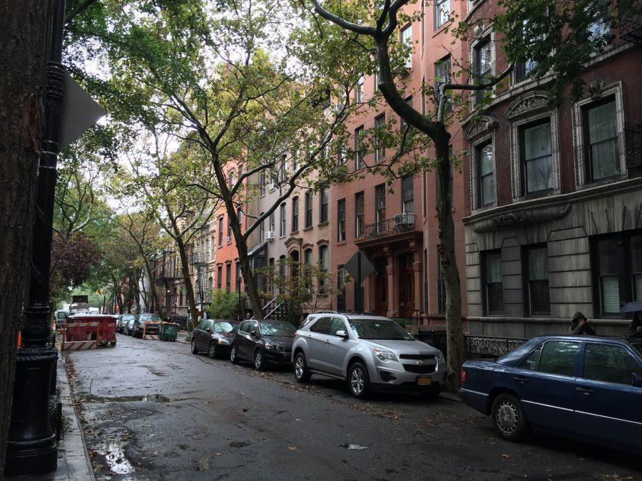 City streets of Greenwich Village which are located on the lower west side of Manhattan. This 
neighborhood has its own special charm.