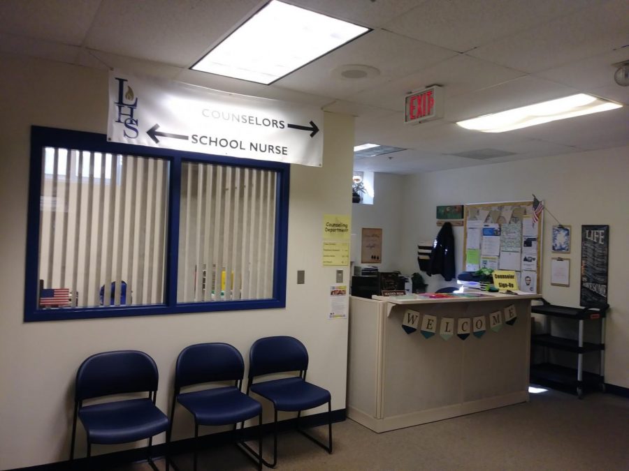 The guidance counselor’s offices are located on the first floor to the right of the nurse’s office. If a student needs a schedule adjustment, is having a rough day or needs assistance with school-related things, this is the place to go.