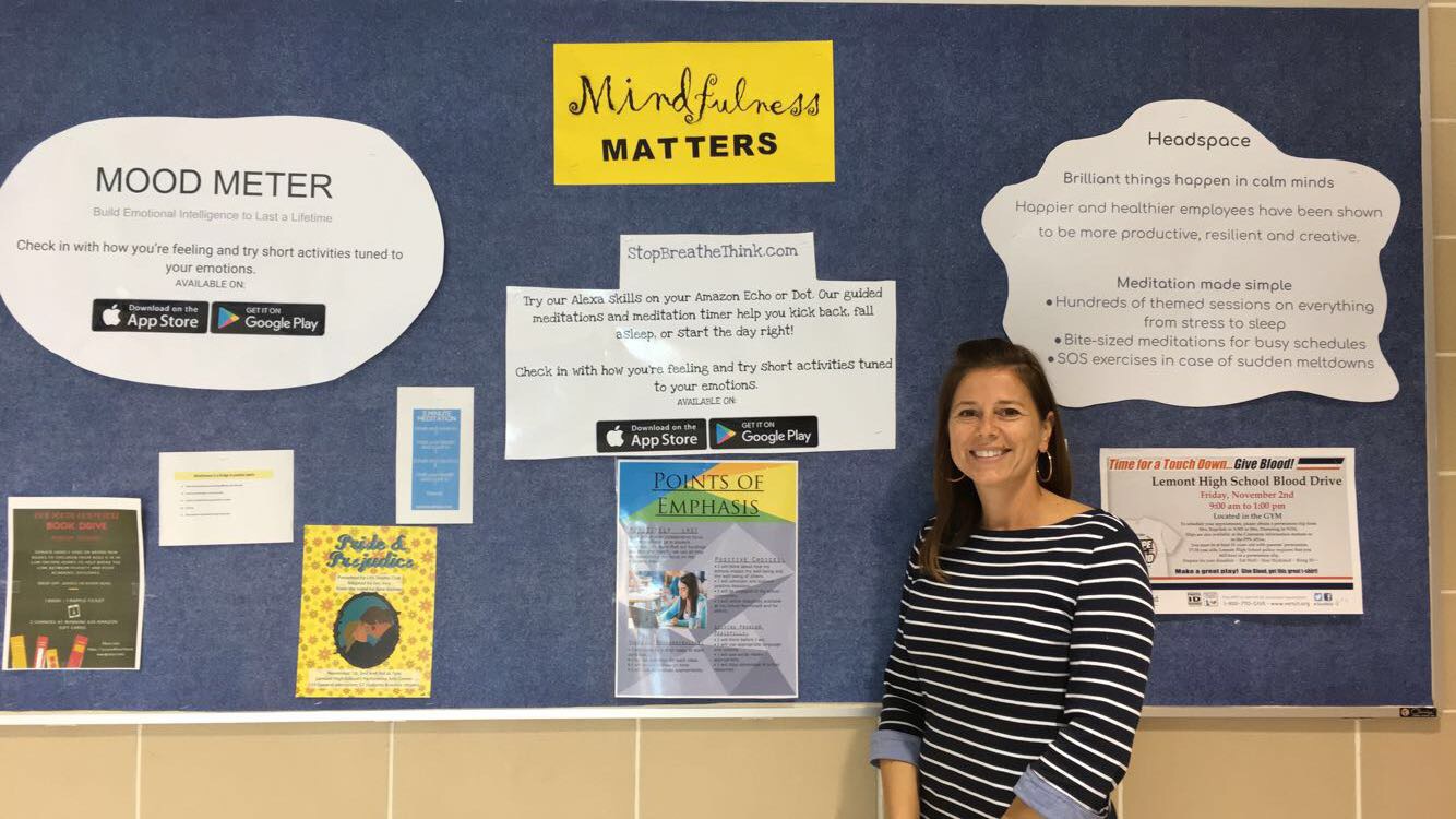 Bushnell points out that “Mindfulness Matters” in the awareness of test anxiety. She encourages teenagers to reach out about anxiety, because the little things can make a huge difference.