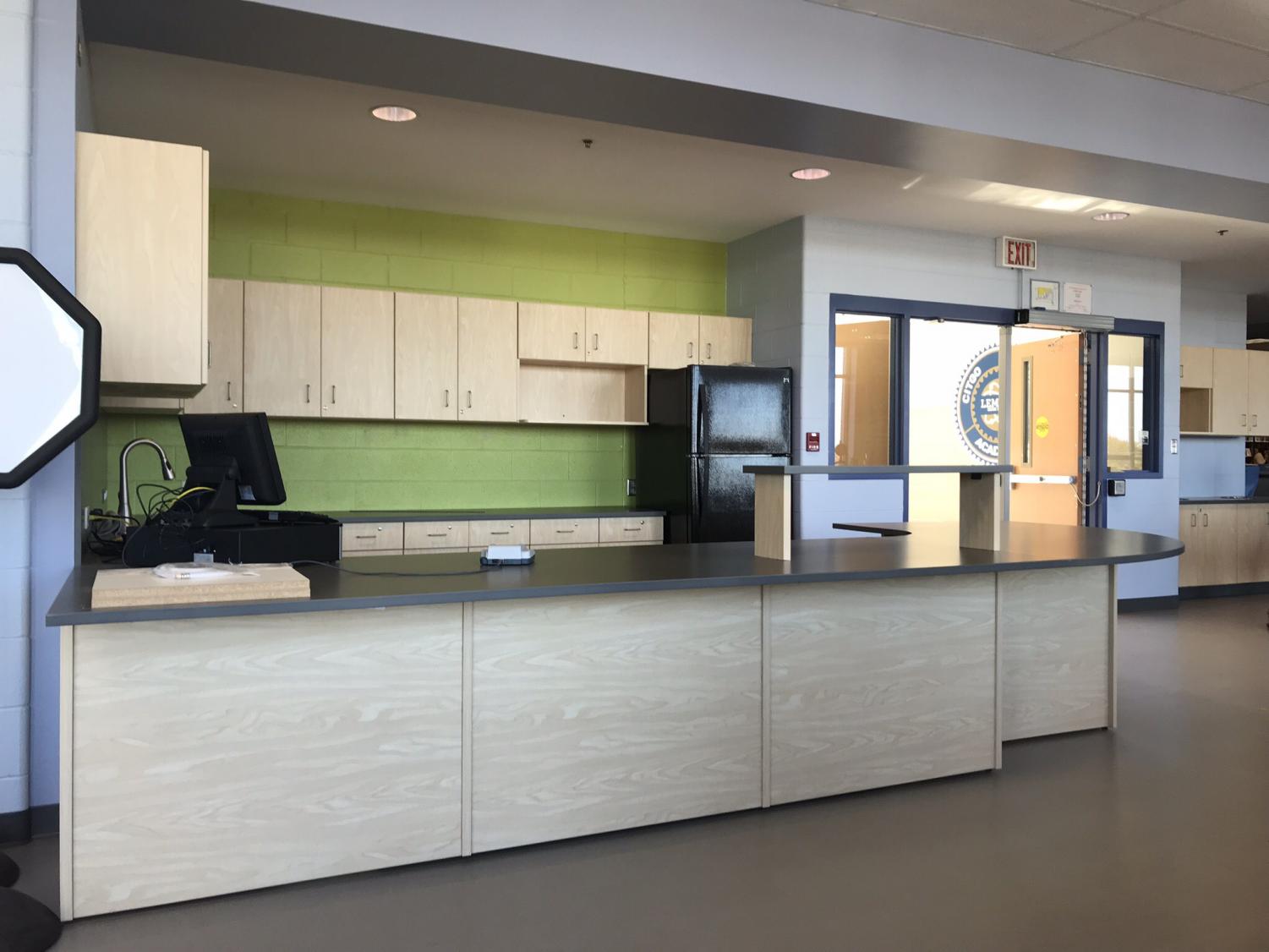 The location in the Citgo Innovation Academy where Common Grounds will be set up is currently is still being worked on.