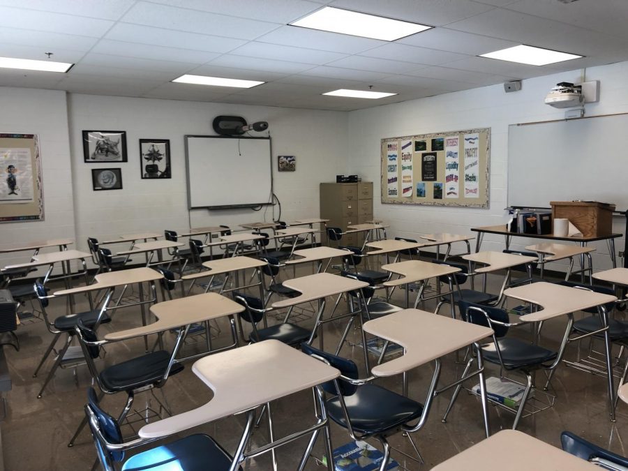 This is Mr. Hollatz’s classroom, where Technology Concepts will
be taught.