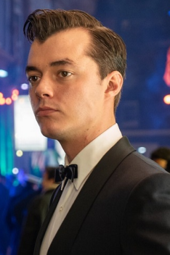 Jack Bannon, above, plays Alfred Pennyworth in the show.