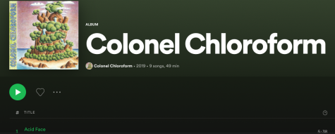 One of the bands Lazarri plays in, Colonel Chloroform, has one album on Spotify comprised of rock instrumentals.