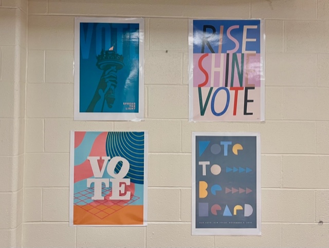 ‘Power’ is the word that Emma Anderson uses to describe the voting process. From the posters in her classroom, to the constant messages of the importance of voting, she tries to encourage all students to make their voices heard. 