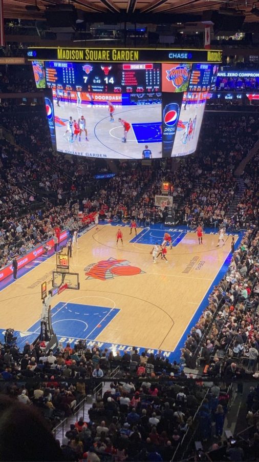 The Chicago Bulls lost in New York against the New York Knicks on March 28.