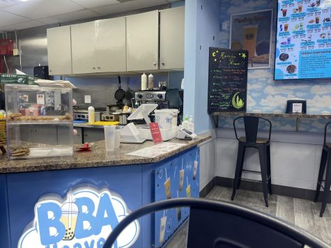 There is seating all around while you wait for your fresh goods to come out to you. 