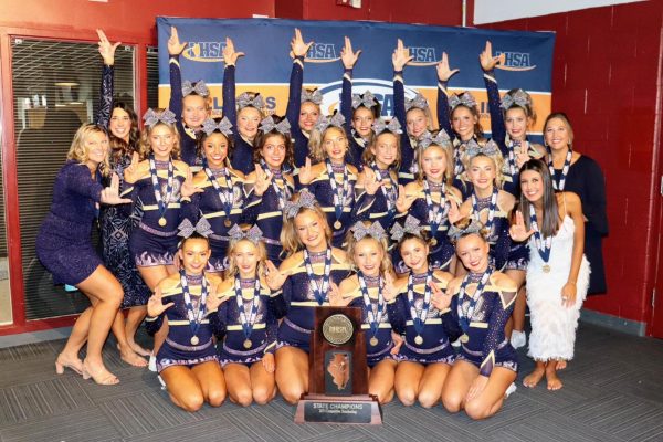 Varsity cheerleading wins state title for first time since 2018