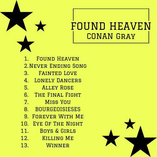 Conan Gray releases ‘Found Heaven’, announces global tour