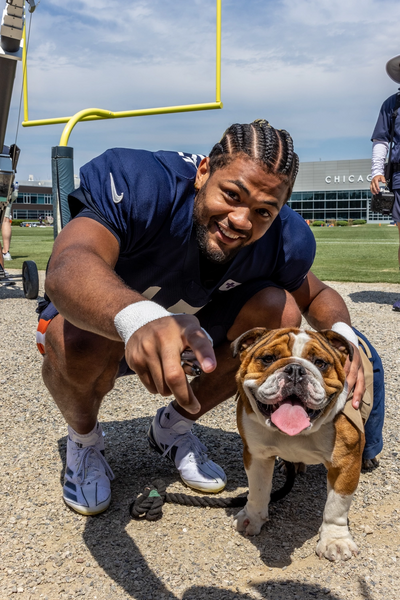 Chicago Bears rookie Wide Receiver Rome Odunze.