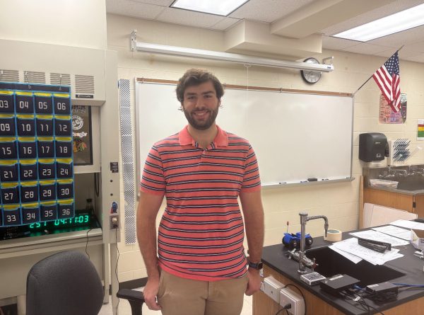 Zachary Mulvey is ready to teach his first year at Lemont High School.