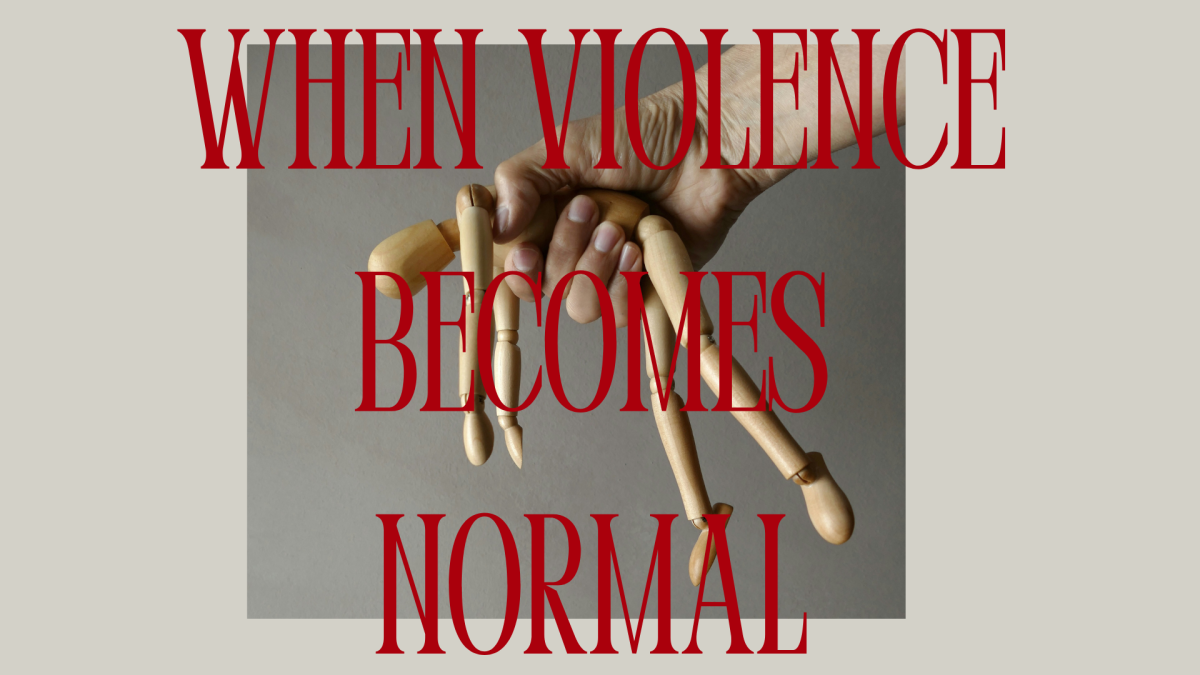 Violence become more and more normalized in today's society.